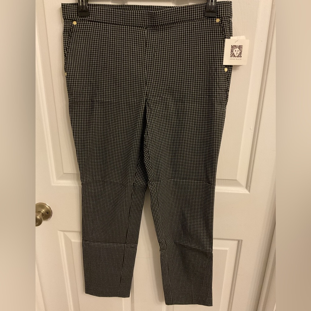 Anne Klein Black and White Dress Pants
